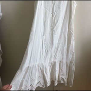 NWOT express white sun dress